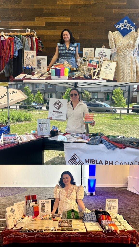 Weaving Dreams Abroad: Hibla PH Marks a Milestone in Edmonton, Alberta, Canada
