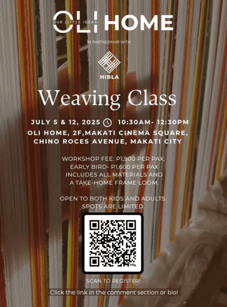 Basic Weaving Workshop with OLI Home July 5 Class